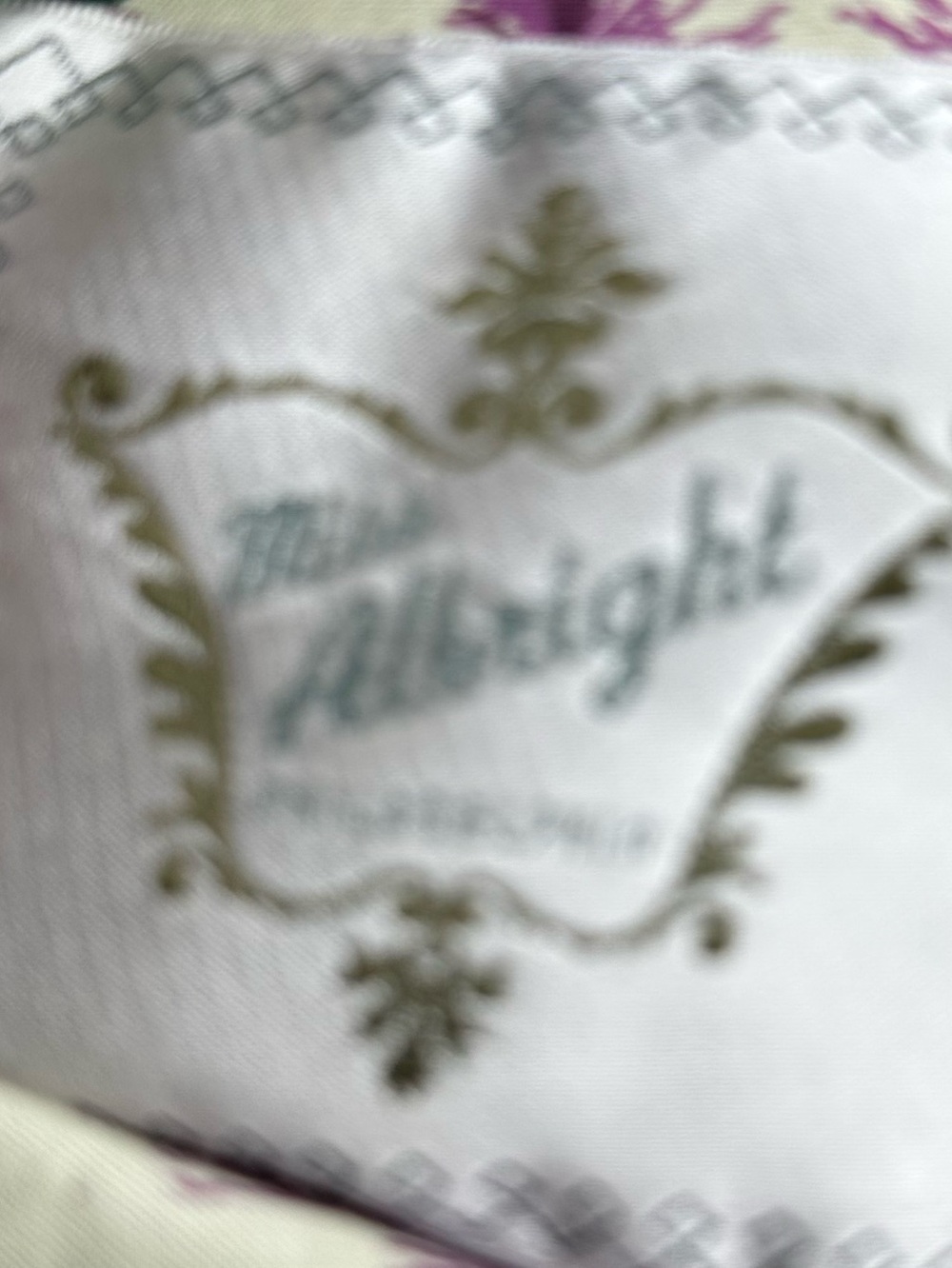 Anthropologie Miss Albright Y2K vagabond style Embroidered Bohemian Bag - Picture 5 of 13